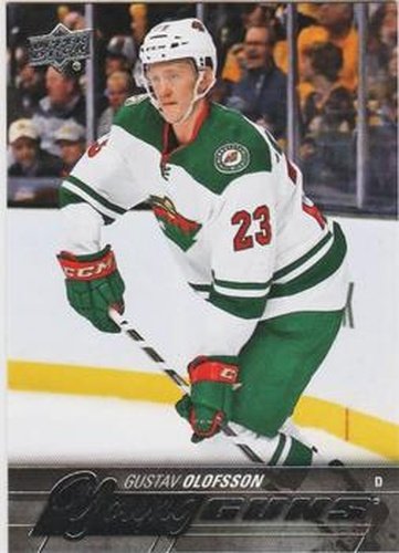 #486 Gustav Olofsson - Minnesota Wild - 2015-16 Upper Deck Hockey