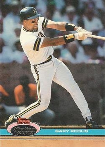 #486 Gary Redus - Pittsburgh Pirates - 1991 Stadium Club Baseball