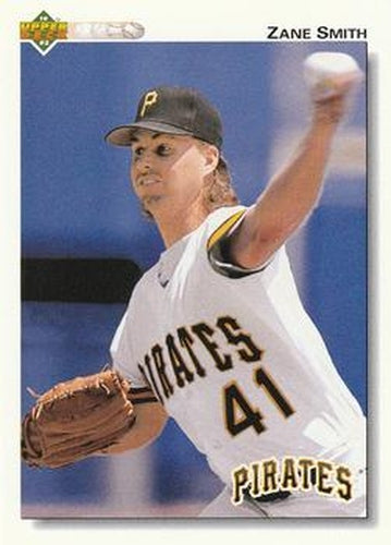 #486 Zane Smith - Pittsburgh Pirates - 1992 Upper Deck Baseball