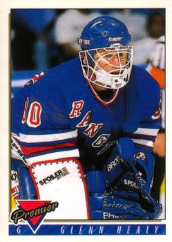 #486 Glenn Healy - New York Rangers - 1993-94 O-Pee-Chee Premier Hockey