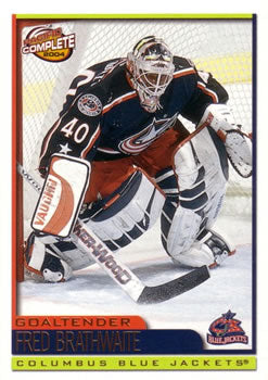 #486 Fred Brathwaite - Columbus Blue Jackets - 2003-04 Pacific Complete Hockey