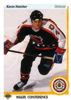 #486 Kevin Hatcher - Washington Capitals - 1990-91 Upper Deck Hockey