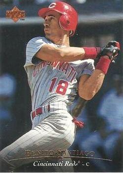 #486 Benito Santiago - Cincinnati Reds - 1995 Upper Deck Baseball