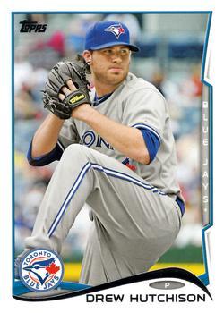 #486 Drew Hutchison - Toronto Blue Jays - 2014 Topps Baseball