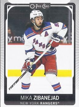 #486 Mika Zibanejad - New York Rangers - 2021-22 O-Pee-Chee Hockey