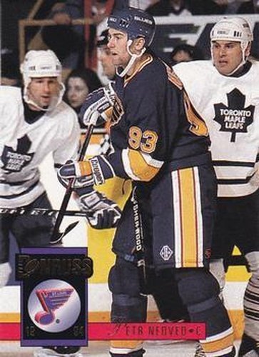 #486 Petr Nedved - St. Louis Blues - 1993-94 Donruss Hockey