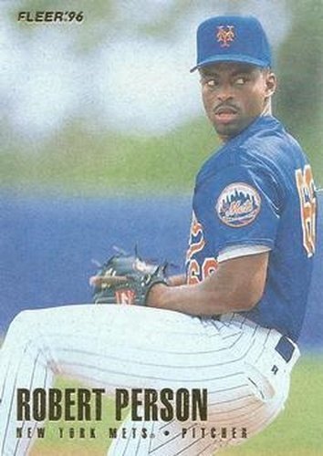 #486 Robert Person - New York Mets - 1996 Fleer Baseball