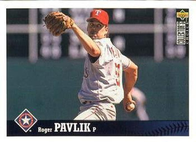#486 Roger Pavlik - Texas Rangers - 1997 Collector's Choice Baseball