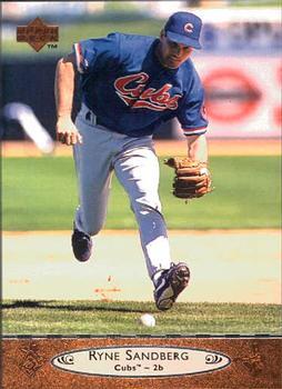 #486 Ryne Sandberg - Chicago Cubs - 1996 Upper Deck Baseball