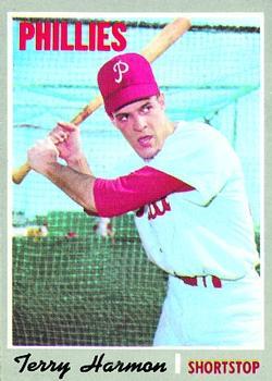 #486 Terry Harmon - Philadelphia Phillies - 1970 Topps Baseball