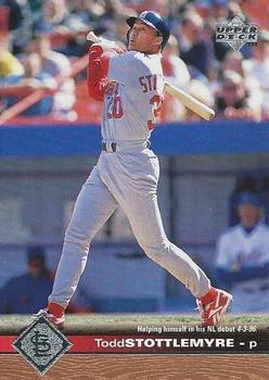 #486 Todd Stottlemyre - St. Louis Cardinals - 1997 Upper Deck Baseball