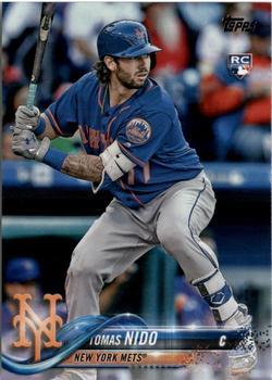 #486 Tomas Nido - New York Mets - 2018 Topps Baseball