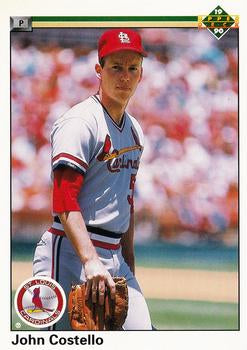 #486 John Costello - St. Louis Cardinals - 1990 Upper Deck Baseball