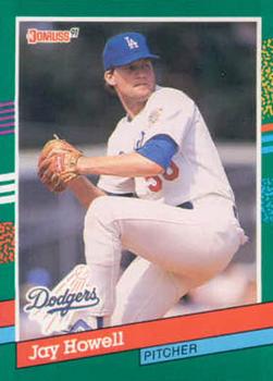 #486 Jay Howell - Los Angeles Dodgers - 1991 Donruss Baseball