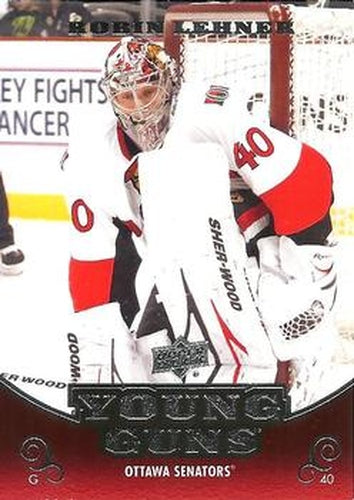 #486 Robin Lehner - Ottawa Senators - 2010-11 Upper Deck Hockey