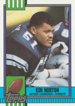 #486 Ken Norton - Dallas Cowboys - 1990 Topps Football