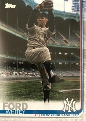 #486c Whitey Ford - New York Yankees - 2019 Topps Baseball