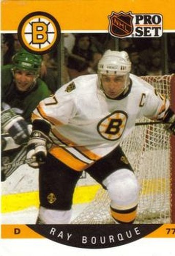 #1 Ray Bourque - Boston Bruins - 1990-91 Pro Set Hockey