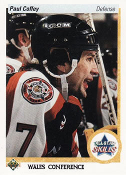 #498 Paul Coffey - Pittsburgh Penguins - 1990-91 Upper Deck Hockey