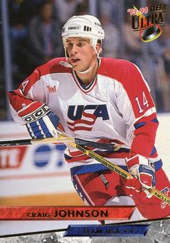 #487 Craig Johnson - USA - 1993-94 Ultra Hockey