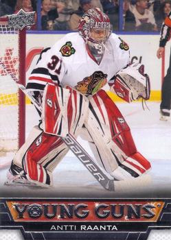 #487 Antti Raanta - Chicago Blackhawks - 2013-14 Upper Deck Hockey