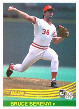 #487 Bruce Berenyi - Cincinnati Reds - 1984 Donruss Baseball