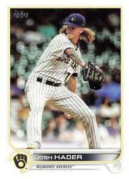 #487 Josh Hader - Milwaukee Brewers - 2022 Topps Baseball