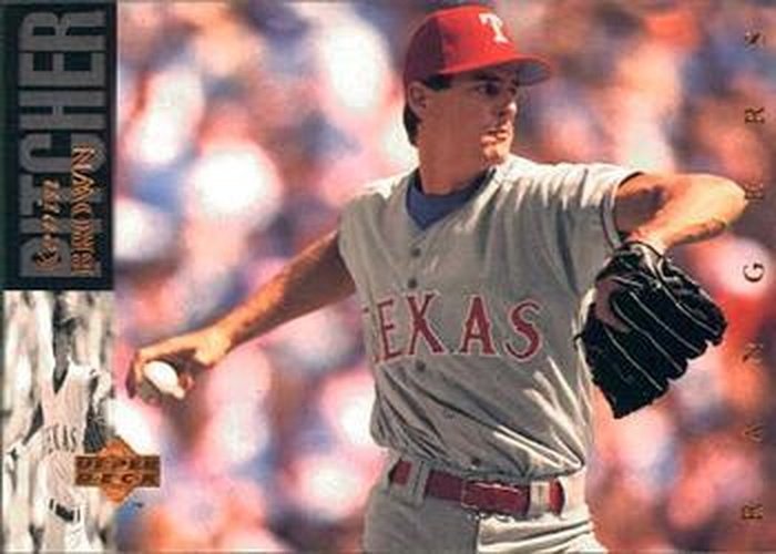 #487 Kevin Brown - Texas Rangers - 1994 Upper Deck Baseball