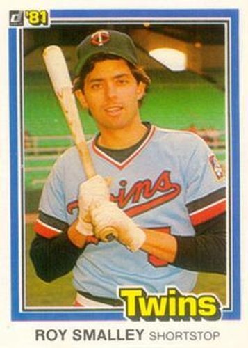 #487 Roy Smalley - Minnesota Twins - 1981 Donruss Baseball