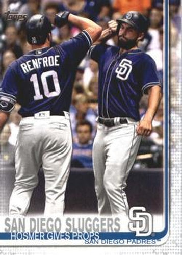 #487 San Diego Sluggers - San Diego Padres - 2019 Topps Baseball
