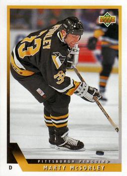 #487 Marty McSorley - Pittsburgh Penguins - 1993-94 Upper Deck Hockey