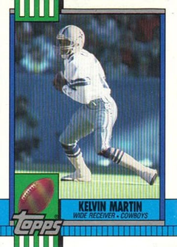 #487 Kelvin Martin - Dallas Cowboys - 1990 Topps Football