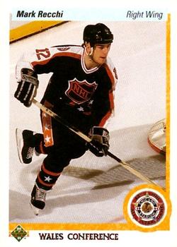 #487 Mark Recchi - Pittsburgh Penguins - 1990-91 Upper Deck Hockey