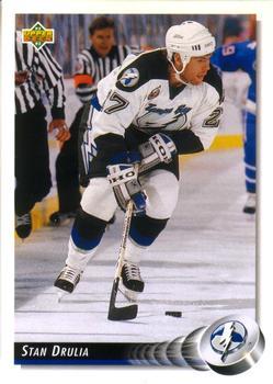 #487 Stan Drulia - Tampa Bay Lightning - 1992-93 Upper Deck Hockey