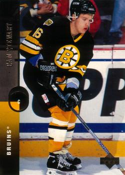 #487 Cam Stewart - Boston Bruins - 1994-95 Upper Deck Hockey