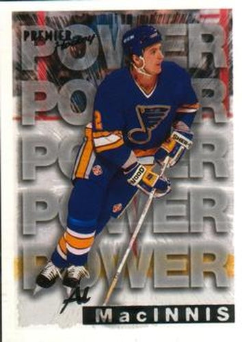 #488 Al MacInnis - St. Louis Blues - 1994-95 O-Pee-Chee Premier Hockey