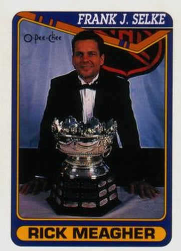 #488 Rick Meagher - St. Louis Blues - 1990-91 O-Pee-Chee Hockey