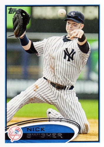 #488 Nick Swisher - New York Yankees - 2012 Topps Baseball