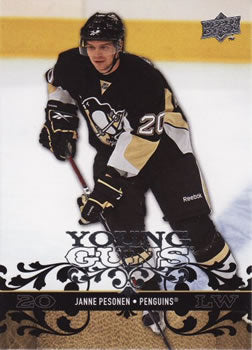 #488 Janne Pesonen - Pittsburgh Penguins - 2008-09 Upper Deck Hockey