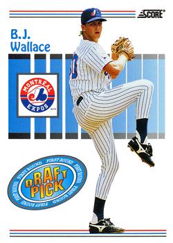 #488 B.J. Wallace - Montreal Expos - 1993 Score Baseball