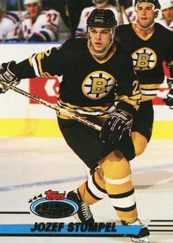#488 Jozef Stumpel - Boston Bruins - 1993-94 Stadium Club Hockey