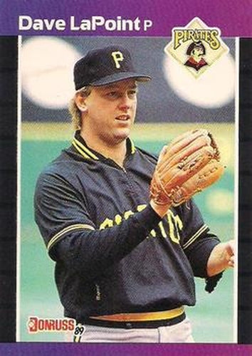 #488 Dave LaPoint - Pittsburgh Pirates - 1989 Donruss Baseball