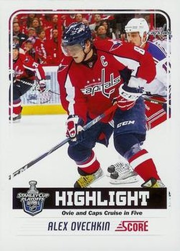 #488 Alex Ovechkin - Washington Capitals - 2011-12 Score Hockey