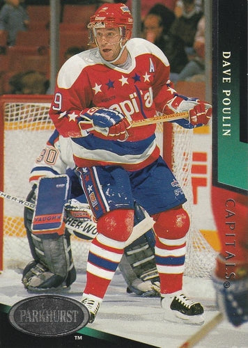 #488 Dave Poulin - Washington Capitals - 1993-94 Parkhurst Hockey