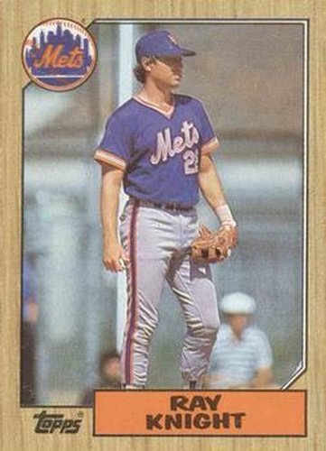 #488 Ray Knight - New York Mets - 1987 Topps Baseball