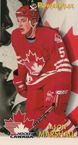 #488 Jason Marshall - Canada - 1993-94 Fleer PowerPlay Hockey