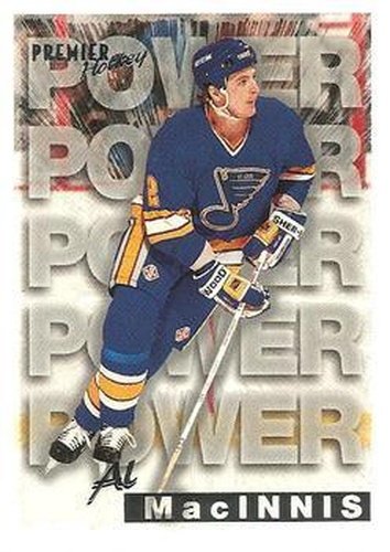 #488 Al MacInnis - St. Louis Blues - 1994-95 Topps Premier Hockey