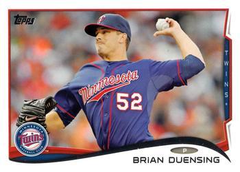 #488 Brian Duensing - Minnesota Twins - 2014 Topps Baseball