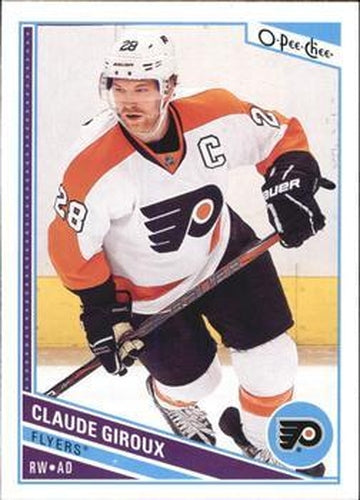 #488 Claude Giroux - Philadelphia Flyers - 2013-14 O-Pee-Chee Hockey