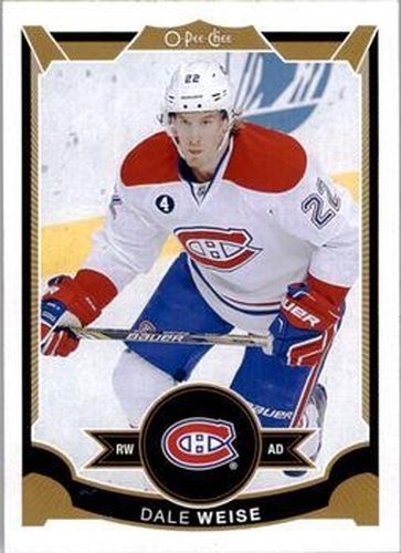 #488 Dale Weise - Montreal Canadiens - 2015-16 O-Pee-Chee Hockey